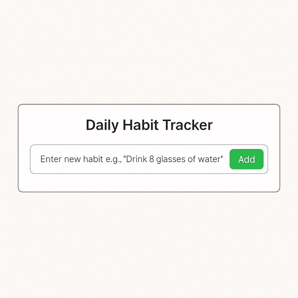 Habit Tracker 