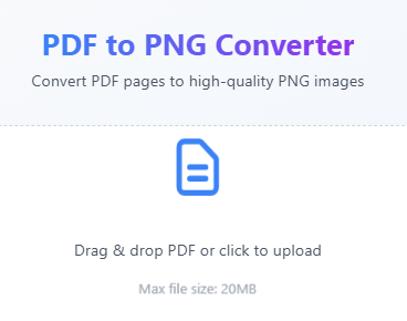 PDF to PNG Converter