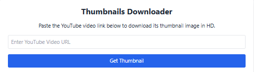 Thumbnails Downloader