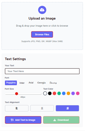 add text to photo online

