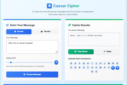 caesar cipher