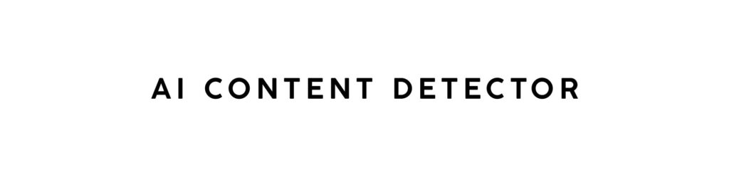 AI Content Detector